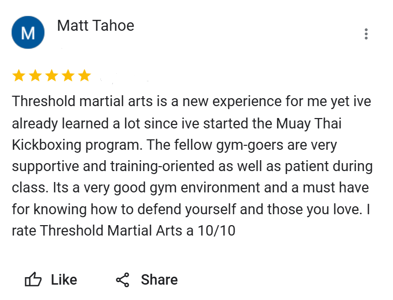 Adult Muay Thai Classes Near Me in Mount Prospect | Threshold Martial Arts